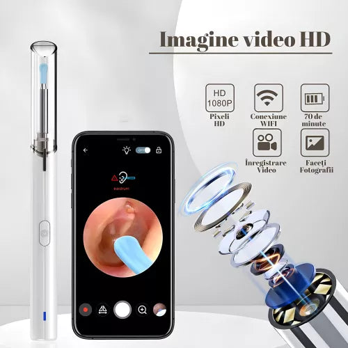 Aparat pentru curățat urechile