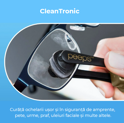 Dispozitiv Portabil de Curățare a Ochelarilor