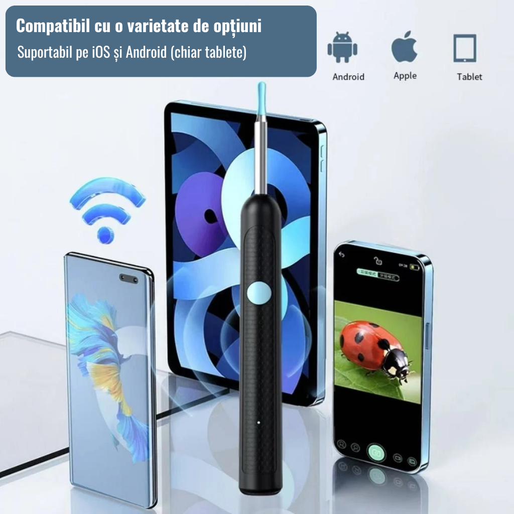 Aparat pentru curățat urechile